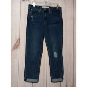 Levi's Jeans Ladies 10 Mid Rise Boyfriend Distressed‎